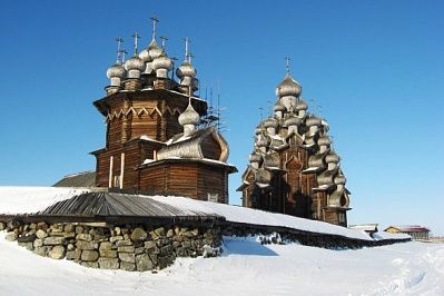 Зимние Кижи (снегоходный тур из Петрозаводска), 2 дня